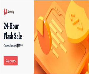 24-Hour Flash Sale. Courses from just $12.99