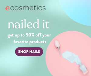 Nailed It! Up to 50% off your favourite products at eCosmetics! Free shipping on orders over $49