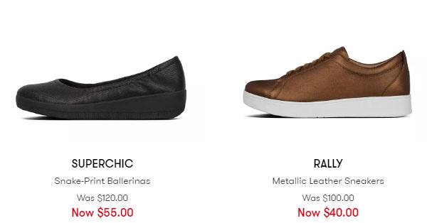 FitFlop Mid season sale has arrived! Up to 40% off selected lines+ extra 20% off using code: EXTRA20