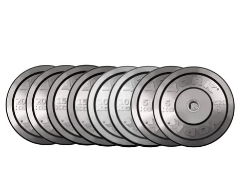 York Olympic Bumper Plate Set – 100kg – Now Just £595