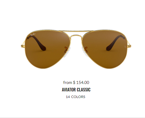 4.00% Cashback Activated on your order at Ray-Ban